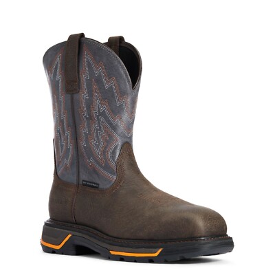 Ariat  Men's Iron Coffee Big Rig Composite Toe Work Boot 10033966