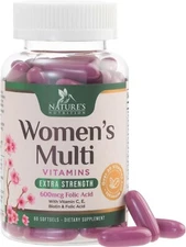 Multivitamin for Women with Iron - Daily Vitamins for Women's Immune Support