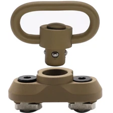 ACTIVE-8 MIok QD Sling Mount Sling Swivel 1.25 Inch Adapter Attachment-Tan Pro