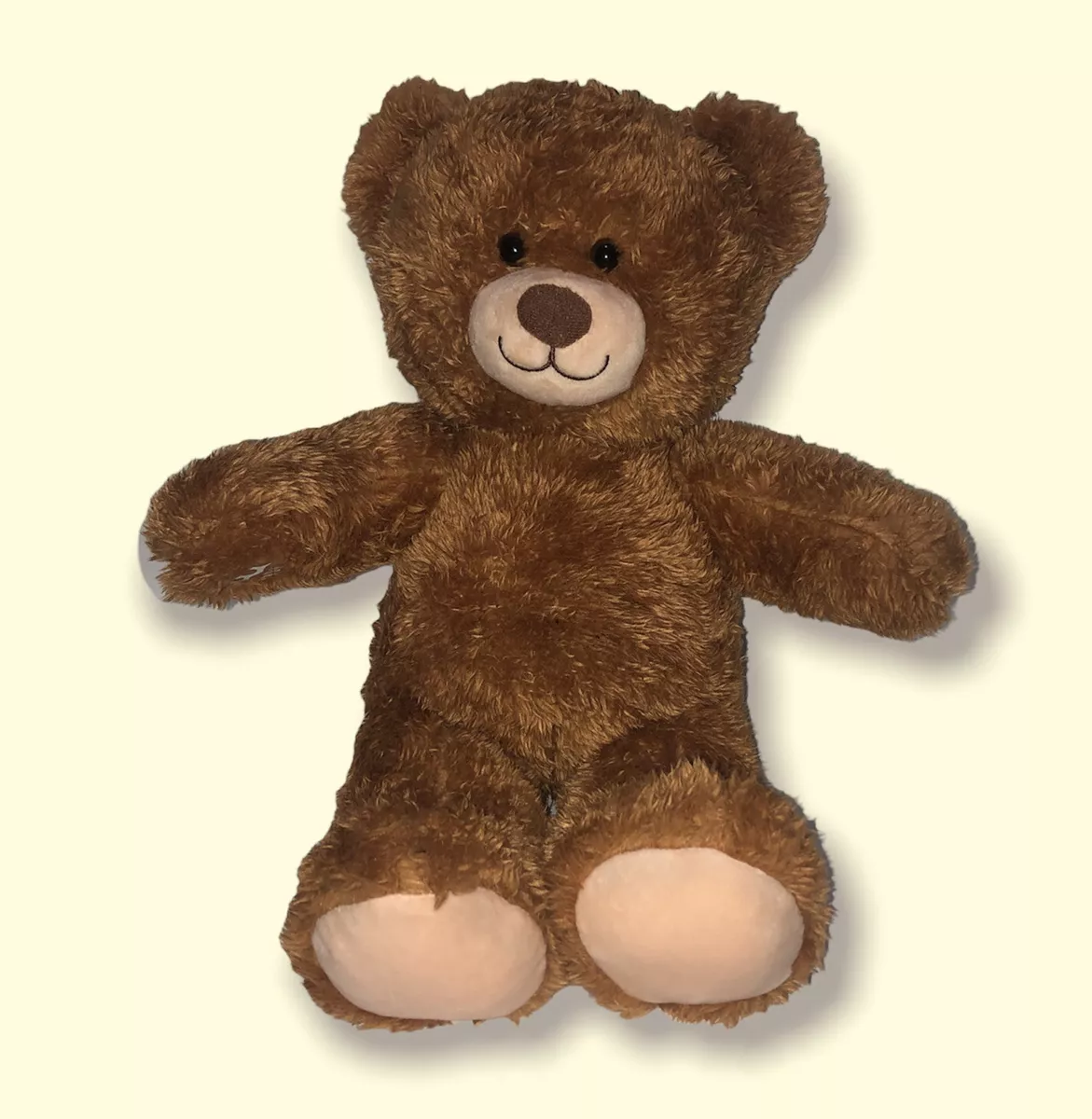 Build-A-Bear Online Exclusive Happy Brown Bear 16” BAB Medium Brown BAB  Plush