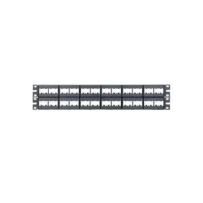 10 Stk. Panduit Patch-Panel CPP48WBLY schwarz Kupfer Patch-Panel