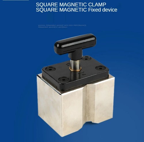 MWC2 Supporto magnetico quadrato per saldatura angolo retto strumento di bloccaggio magnetico clip G/F - Foto 6 di 15