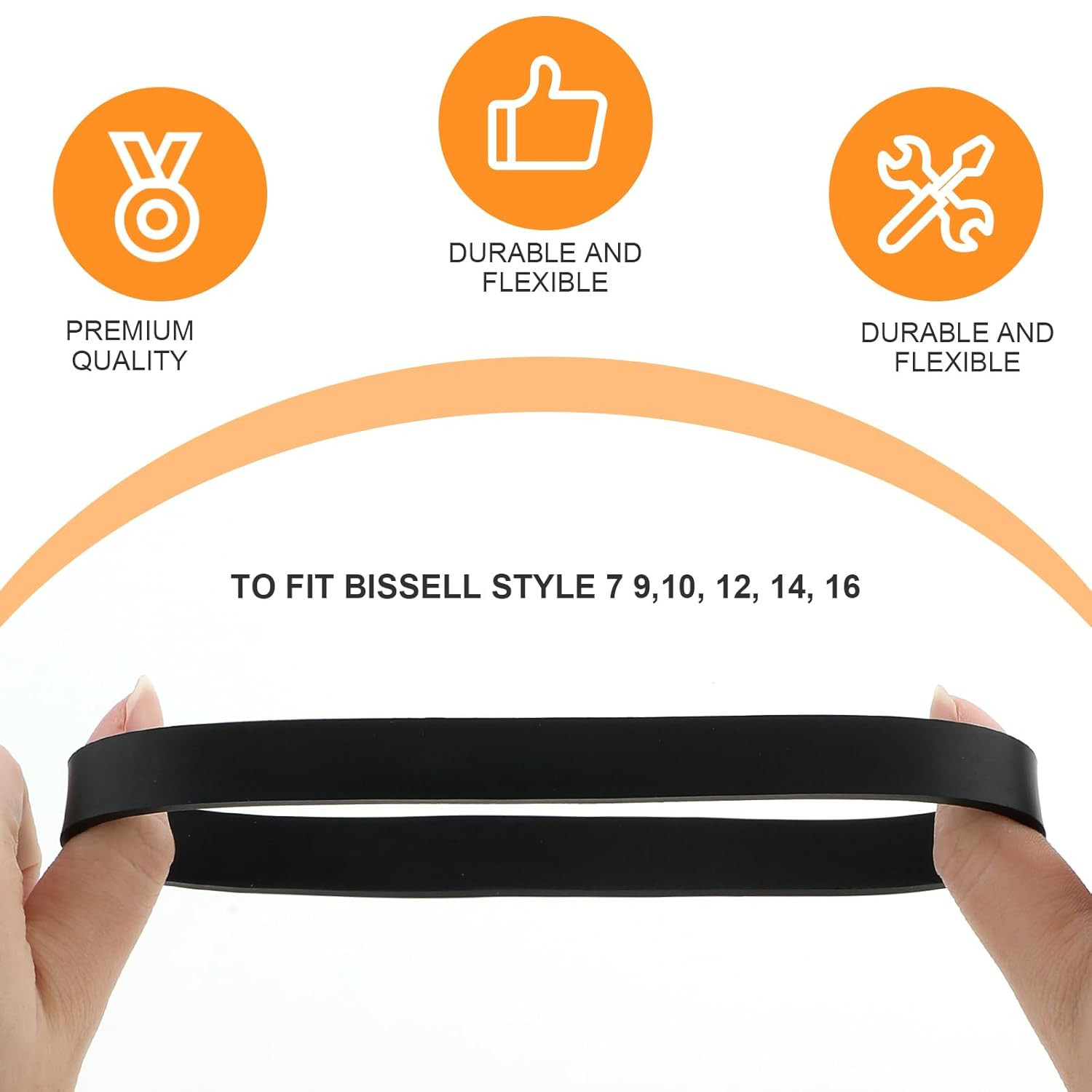 Replacement Belt for Bissell Style 7/9/10 P/N 3031120 Vacuum Cleaner Powerforce 