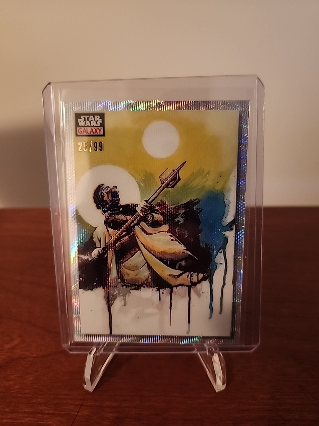 2023 Topps Chrome Star Wars Galaxy #53 Tusken Under Twin Suns Wave 25/99