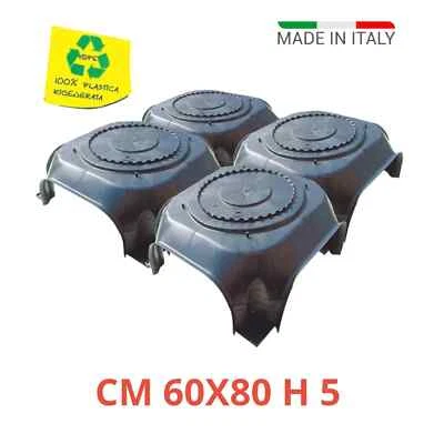 STAR-DOME Vespaio areato igloo cupolex granchio fondazione 60x80 (0,48 mq) H 5 cm OFFERTA