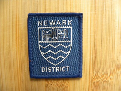 UK Scouting District Badge Newark