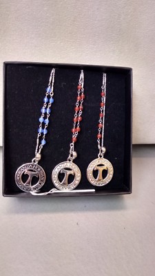 Ciondolo vintage con moneta da 20 pence del Regno Unito e collana con perle d'acqua dolce - Italia