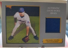 2006 TOPPS TURKEY RED RELIC GAME WORN JERSEY MICHAEL YOUNG  #TRR-MY