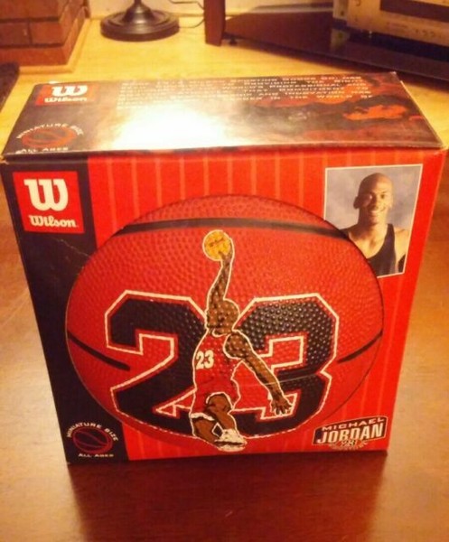 michael jordan mini basketball