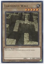 Yu-Gi-Oh!   Labyrinth Wall - MAZE-EN031 - Rare - 1st Ed - NM/M - NEW