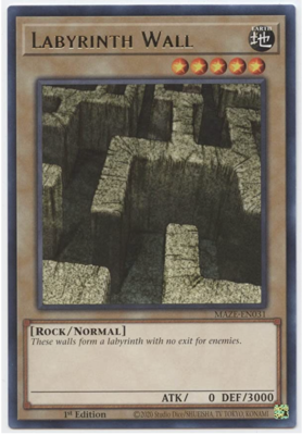 yugioh labyrinth wall deck YU-GI-OH! - (LCJW-EN220) - Legendary Collection 4: Joey's World - 1st Edition Yugioh - Labyrinth Wall -