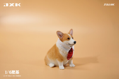 コーギートイズ　プレミア JXK 1/6 Fat Welsh Corgi Pembroke Model Dog Animal Accessory Scene
