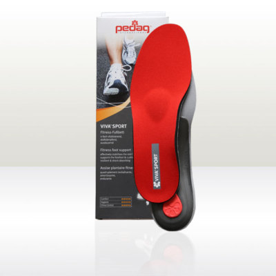 Pedag 181 Viva Sport Semi-Rigid Orthotic Sports Insoles Heel Cushion Support