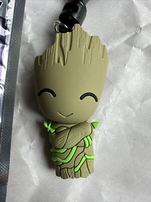 2022 MARVEL GUARDIANS OF THE GALAXY BAG CLIP GROOT EXCLUSIVE B POTTED GROOT NEW