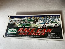 2007 HESS RACE CAR AND RACER, MINT NEVER USED, LISTING 17 DIFFERENT ONES