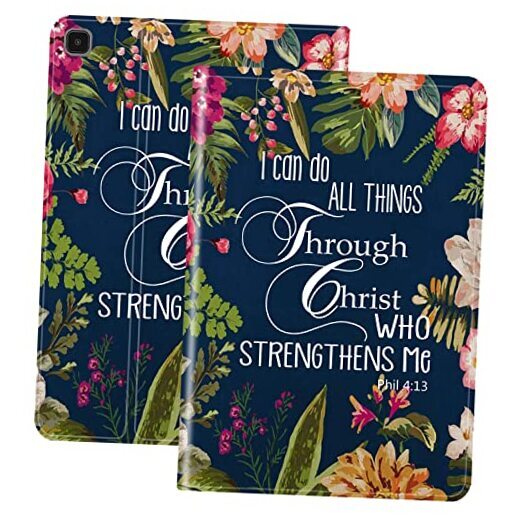 Case for Samsung Galaxy Tab S6 Lite 10.4 Inch 2022/2020, Bible Verse Phil 4-13