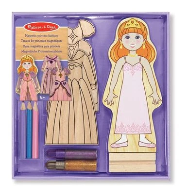 MELISSA & DOUG Magnetische Prinzessinnenkleider -- NEU --