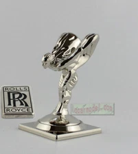 1:1 Scale Rolls Royce Fabulous hood Ornament Mascot Silver Metal Model