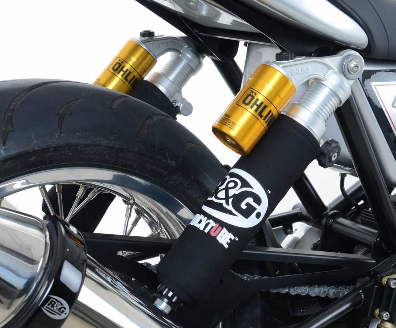 R&G Shocktube Black Pair Triumph Tiger 900 2020