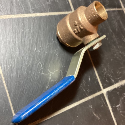NIBCO 1/2” Brass Ball Valve, WOG-400 SWP-125 NEW - Picture 3 of 6