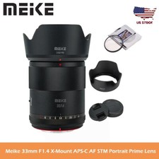 Meike 33mm F1.4 APS-C Auto Focus Prime Lens for Fujifilm X X-A1 X-A10 X-A2 X-T10