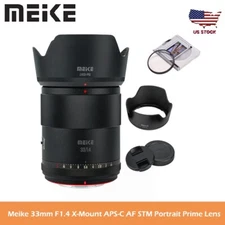 Meike 33mm F1.4 APS-C Auto Focus Prime Lens for Fujifilm X X-A1 X-A10 X-A2 X-T10