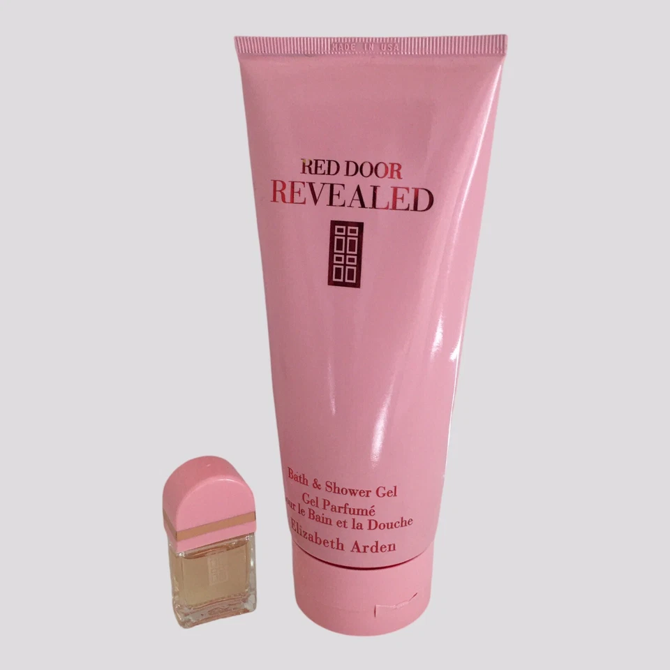 Gel de baño y ducha Elizabeth Arden RED DOOR REVELADO + Juego de perfumes en miniatura Foto 4 de 4