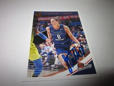 STEPHANIE TALBOT SIGNED AUTOGRAPHED 2019 PANINI DONRUSS WNBA CARD # 87 MERCURY