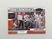 2021 Contenders Draft Picks Front Row Seats Chubba Hubbard /99 Oklahoma State