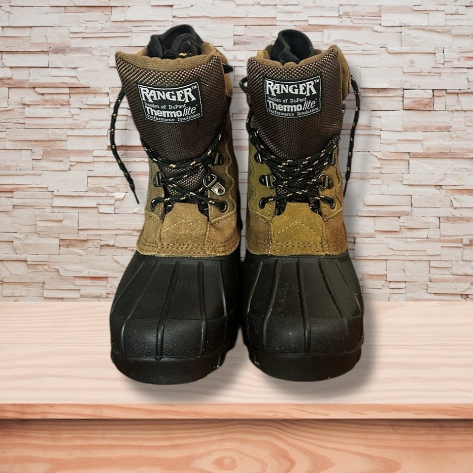 Ranger Thermolite Insulated DuPont Men’s Snow Boots Sz 9 | eBay