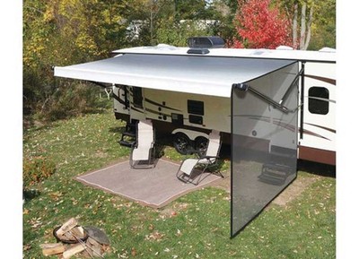 Lippert 37978608 Shade, Side Panel Awning - Black 08