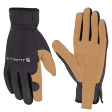Carhartt Men s High Dexterity Open Cuff Glove Black Barley XX Large Mens