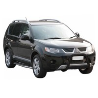 FrontbüGel FrontschutzbüGel FüR Mitsubishi Outlander 2007-2009 ø63 Stahl Schwarz