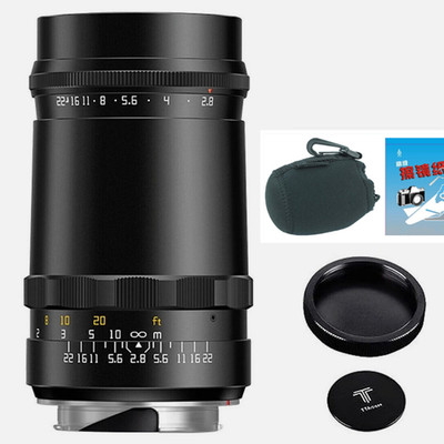 TTArtisan 100mm F2.8 Bubble Bokeh Full Frame Manual Lens For Leica M M9P Camera