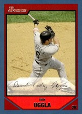 2007 Bowman Blue #10 Dan Uggla 116/500 Florida Marlins