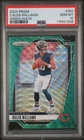Caleb Williams 2024 Panini Prizm Green Wave RC #301 Rookie Card PSA 10 Bears