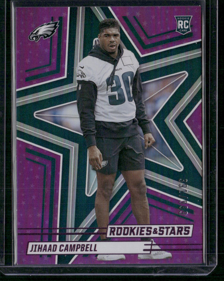 2025 Panini Rookies & Stars #142 Jihaad Campbell Purple #/999 | eBay