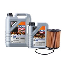 6L Liqui Moly Special Tec LL 5W-30 Mann Engine Oil Change Kit for Passat AAA