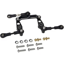 RC Car Aluminum Ball Bearing Crank Steering Arms Set for Tamiya TT-02 TT-02B