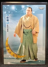 AONISHIKI ARATA BBM 2025 Sumo Wrestling Regular Card NAGOMI #36