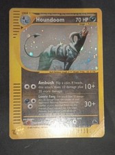 Pokemon Card- Houndoom-Skyridge-Holo-H11/H32-Rare-NoCrystal-ENG-Poor