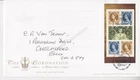GB ROYAL MAIL FDC FIRST DAY COVER 2003 CORONATION PRESTIGE PANE 4 HANDWRITTEN