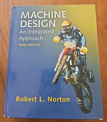 Machine Design An Integrated Approach Third Edition Robert L. Norton w/ CD Good