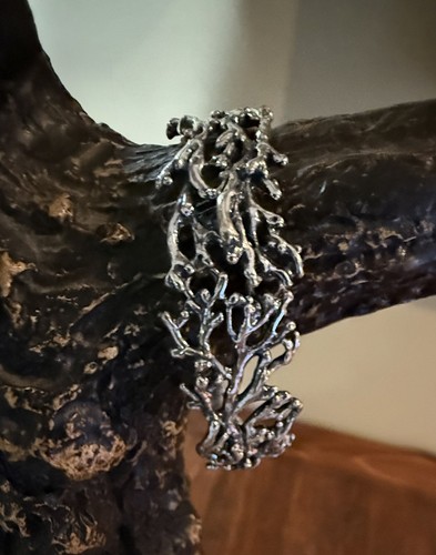 Giovanni Raspini Bracelet Sterling Silver 925 Italian Designer Branches