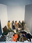 Vintage Hasbro 12 inch Gi Joe Action Figure Accessories and Clothing LOT