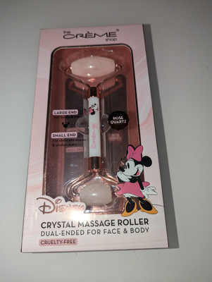 The Creme Shop Disney Minnie Mouse Rose Quartz Crystal Dual Ended Massage Roller