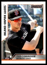 2019 Todd Cunningham Choice Rookie Card RC Inland Empire 66ers