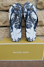 Michael Kors New MK Flip Flop PVC/MK Mini Jet Set- Choose Size  Box/No Box