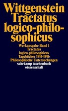 Ludwig Wittgenstein / Tractatus logico-philosophicus. Tagebücher 1914 - 1916 ...