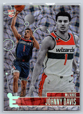 2022-23 Panini Chronicles Essentials Johnny Davis Asia Parallel RC #210 Wizards